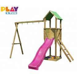 Balançoire Léa tour et portique