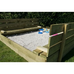 Kikker zandbak 2-delig