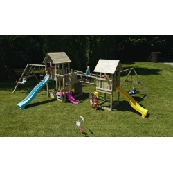 Balançoire PLAYNGROUND Blue rabbit  tour et portique