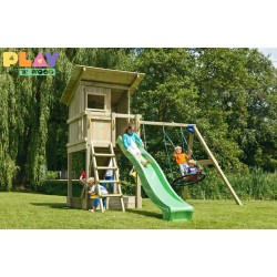 Speeltoren met frame en glijbaan Clara