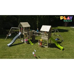 Balançoire PLAYGROUND Blue rabbit  tour et portique