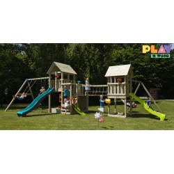 Balançoire PLAYGROUND Blue rabbit  tour et portique