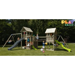 Balançoire PLAYGROUND Blue rabbit  tour et portique