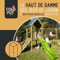 FLOREA speeltoren met glijbaan