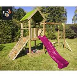 ARBOREA speeltoren MONKEY BAR met glijbaan