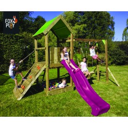 ARBOREA speeltoren MONKEY BAR met glijbaan