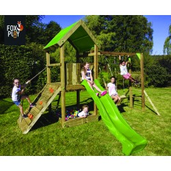 ARBOREA speeltoren MONKEY BAR met glijbaan