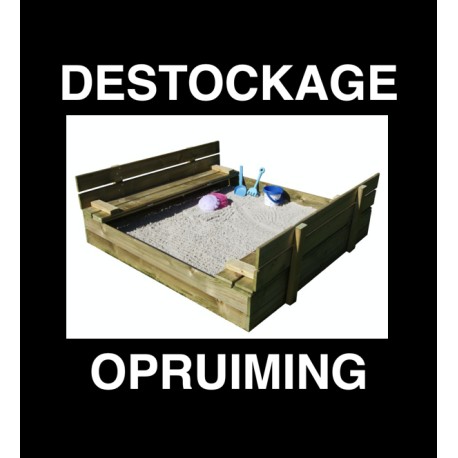 ZANDBAK MET DEKSEL