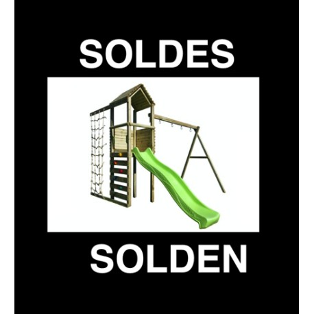 SOLCISTE speeltoren met glijbaan DESTOCK