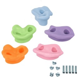 Set van 5 handgrepen voor klimwand