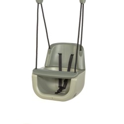 Siège bébé évolutif en 3 parties gris - vert