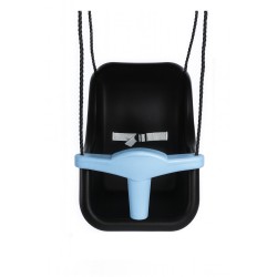 Siège bébé bleu et noir