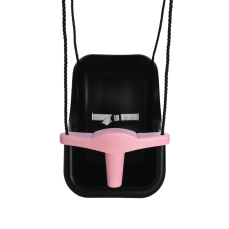 Siège bébé rose et noir
