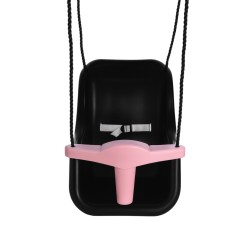 Siège bébé rose et noir