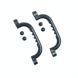 Paar handgrepen in zwart DICE