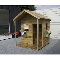 HOUTEN LUXE SPEELHUISJE