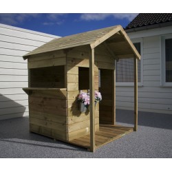 HOUTEN LUXE SPEELHUISJE