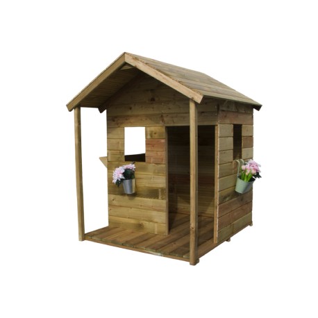 HOUTEN LUXE SPEELHUISJE