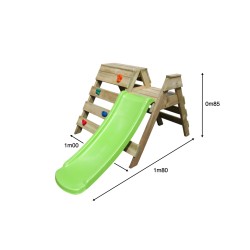 STATION DE JEU AVEC TOBOGGAN