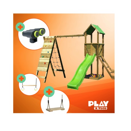 Speeltoren LEA met kit commando PACK BONUS