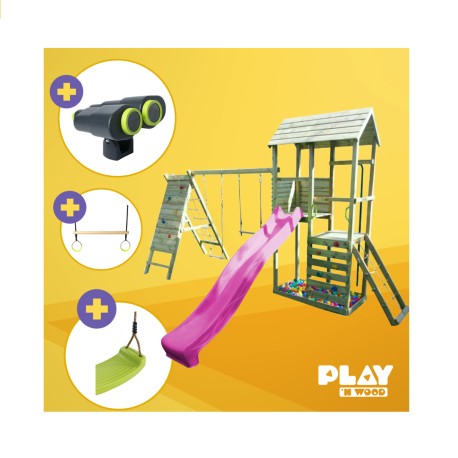 Louna full speeltoren met commando BONUS PACK